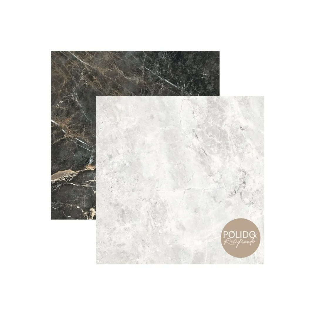 Piso Extra Retificado Polido 75X75